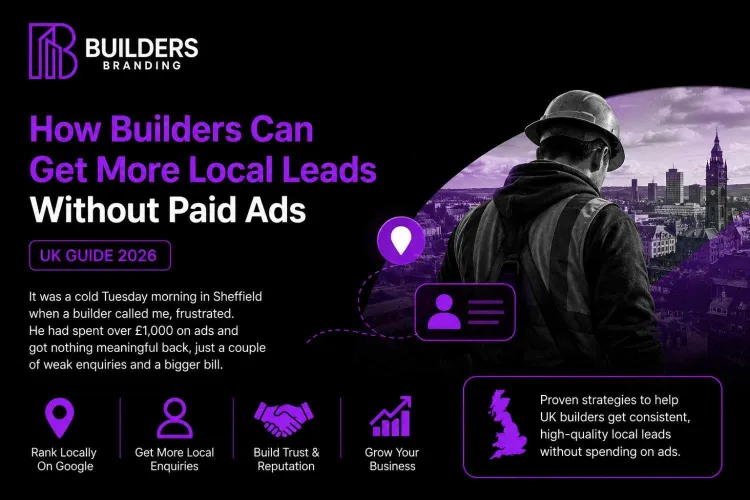 Builders Can Get More Local Leads Without Paid Ads UK Guide 2026